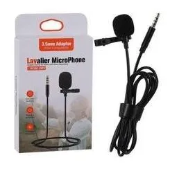 Microfone De Lapela Para Celular Profissional Lavalier P2