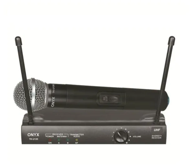 Microfone Onyx Tk U120 Uhf Sem Fio