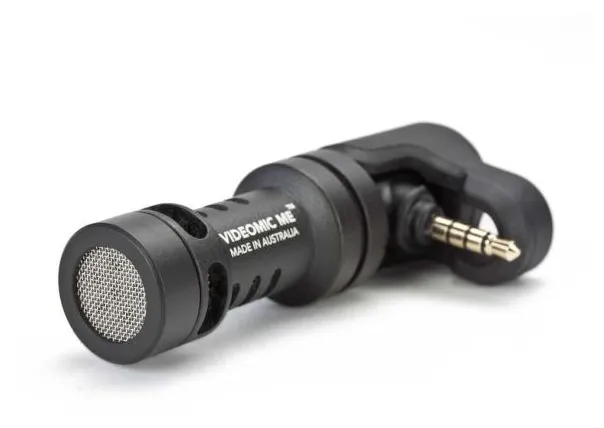 Microfone Direcional Rode Videomic Me Para Smartphone