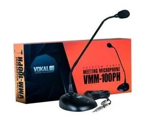 Microfone Gooseneck com Base Vokal VMM-100PH