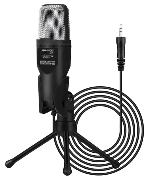 Microfone Condensador Soundcasting 650 Soundvoice