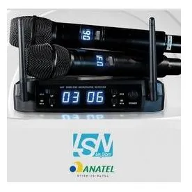 Microfone Leson Digital Uhf Ls916 - Profissional