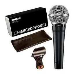 Microfone Shure Sm48-Lc De Mão Dinâmico