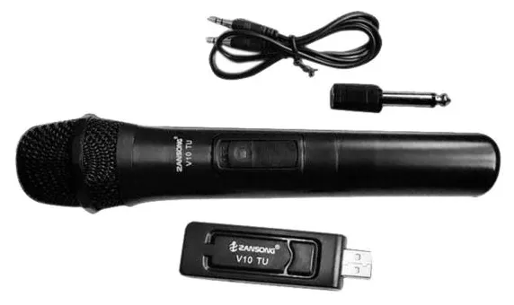 Microfone sem fio, vhf Handheld Sistema de Microfone Sem Fio com Receptor, para Karaoke, Cantar, Festa, Casamento, reunião, dj, Discurso, de