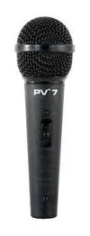 Microfone com Fio Dinâmico PV-7 Peavey XLR / XLR Com Cabo