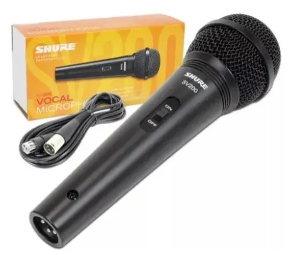 Microfone com Fio Shure SV200