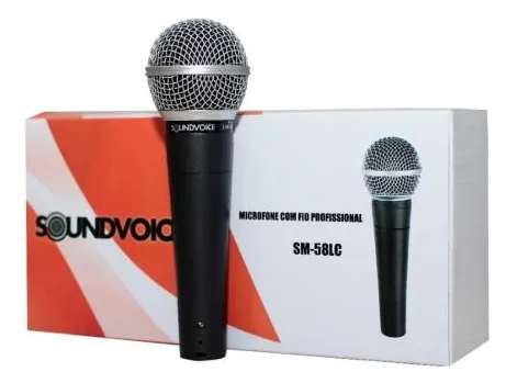 Microfone Soundvoice Sm58 Lc