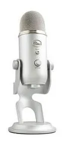 Microfone Condensador USB Blue Yeti Prata - 988-000103