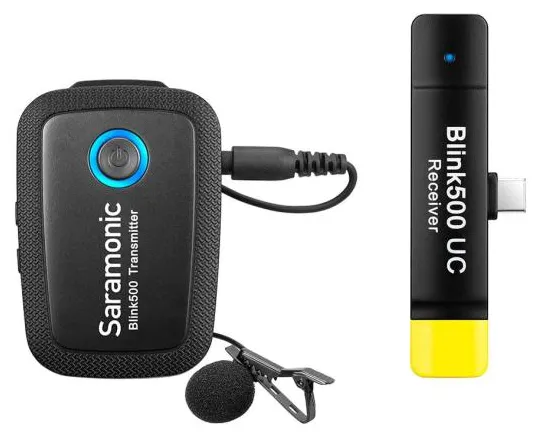 Sistema De Microfone Lapela Sem Fio Blink500 B5 Saramonic