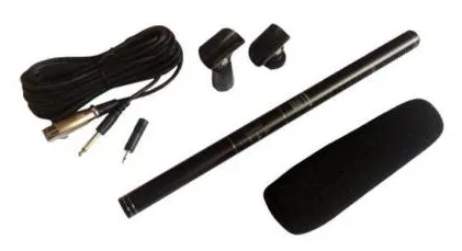 Microfone Shotgun Msg36 Uni-direcional Soundvoice