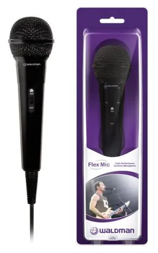 Microfone Com Fio Mic 100 Waldman