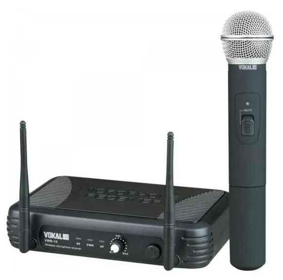 Microfone De Mão Uhf Vwr15M  Vokal