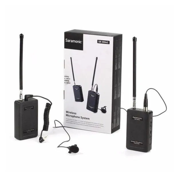 Microfone Lapela Saramonic Wireless SR-WM4C