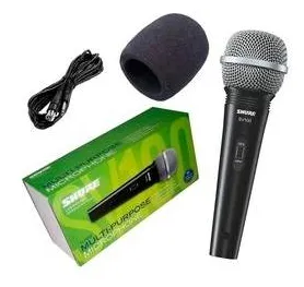 Microfone Shure SV100 + Espuma de Proteção