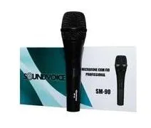 Microfone Com Fio Sm 90 Soundvoice