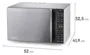 Micro-ondas Electrolux Efficient 36 Litros ME36S