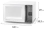 Micro-ondas Electrolux Efficient 23 Litros ME23B