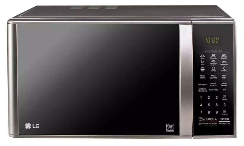 Micro-ondas LG EasyClean 30 Litros MH7093BR