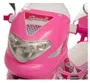 Moto Elétrica Infantil Sprint Grande Pink Com Capacete 12v