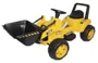 Mini Carro Trator Escavadeira Elétrico 6V Infantil Criança Bateria Brinqway BW-081 Bivolt