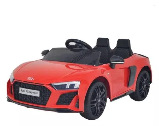 Mini Carro Elétrico BW123VM Com Controle Remoto 12V -  (Modelo Audi R8 Spyder)