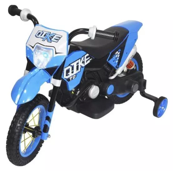 Mini Moto Cross Eletrica Infantil 6V  Bw083az Importway