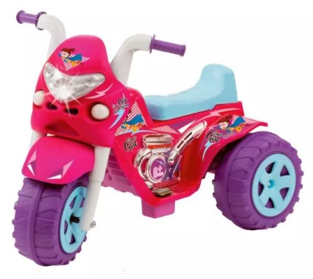 Moto Elétrica GP Raptor super Girl 6V 734 - BIEME