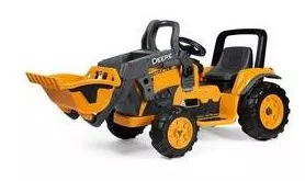 Mini Trator Elétrico - 12V - Deere Construction Loader - Peg-Pérego