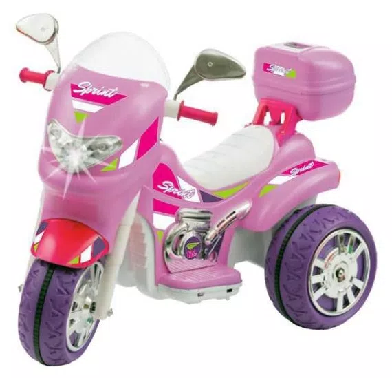 Moto Elétrica Sprint Turbo Pink 12V