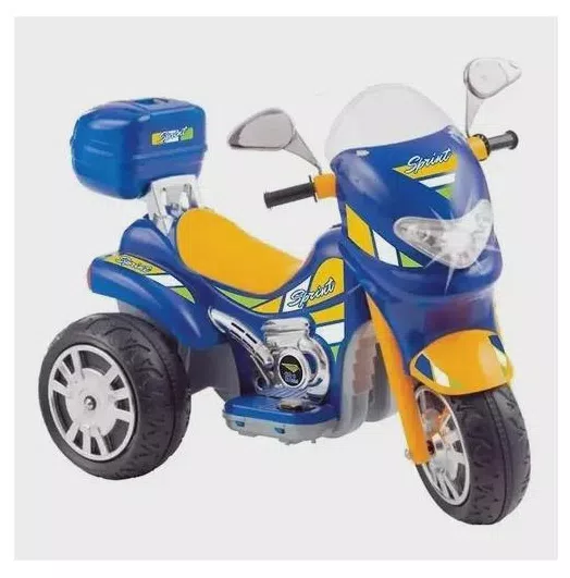 Moto Elétrica Sprint Turbo  12V C/Capacete 671 - BIEMmE