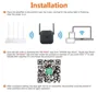 Xiaomi WiFi Amplifier Pro 300Mbps 2.4G Repetidor sem fio com 2 * 2 dBi parede da antena Ligue WiFi Range Extender impulsionador do sinal para Xiaomi Router