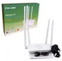 Roteador Wireless 300Mbps 4 Antenas Lv-Wr08 Pix Link