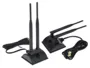 2 X Antena Base Magnética Para Wifi Sem Fio Roteador Móvel Hotspot Banda Dupla