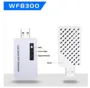 Portátil Mini 2.4GHz USB WiFi repetidor de sinal Amplificador 300Mbps Alcance Wireless Extender de rede impulsionador para Home Router Signal Estendendo Amplification WF8300 