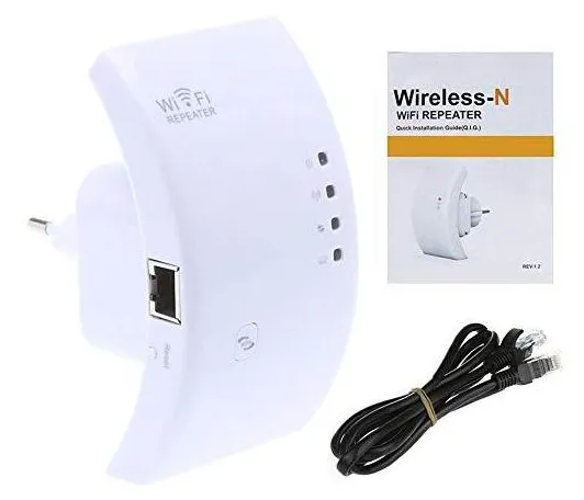 Repetidor Expansor De Sinal Wifi Roteador T25 Botão Wps