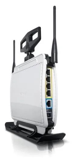 Roteador de Banda Larga Wireless N (sem fio) 300Mbps 4 Portas LAN e Firewall 3 Antenas Fixas 3 dBi W302R