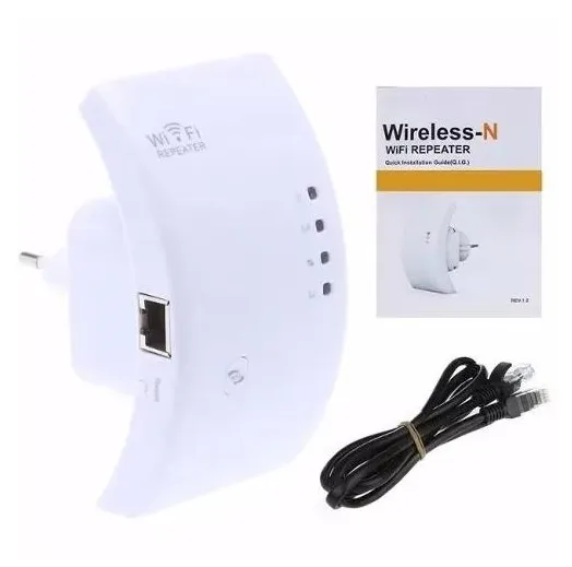 Repetidor Sinal Wifi 300mbps Wps Ap Aumentar Sinal