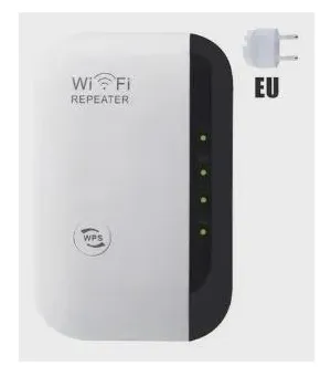 Repetidor Amplificador De Sinal Wifi 300mbps Botão Wps Novo