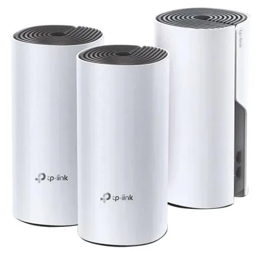 Roteador Wireless Mesh TP-Link AC1200 Deco E4 Pack Com 3 Peças