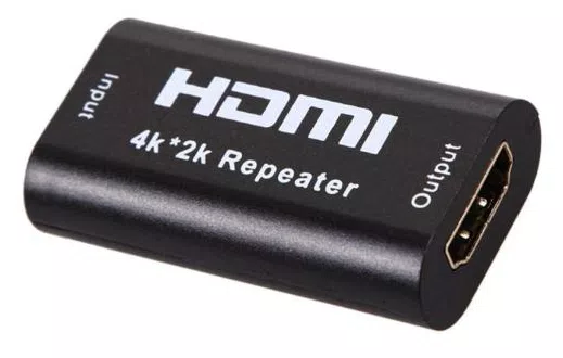 Repetidor Amplificador Hdmi Mais Mania Full Hd 4K 20 Metros