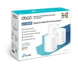 Roteador Wireless TP-Link - Wifi 6 AX3000 - Deco X60 Mesh - (Pack c/ 3)