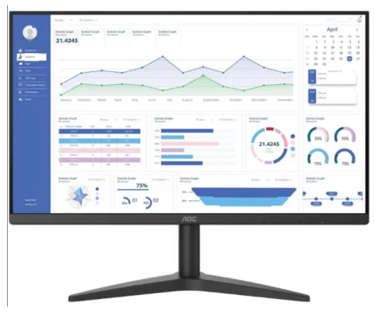 Monitor LED 27 " AOC Full HD 27B1HM