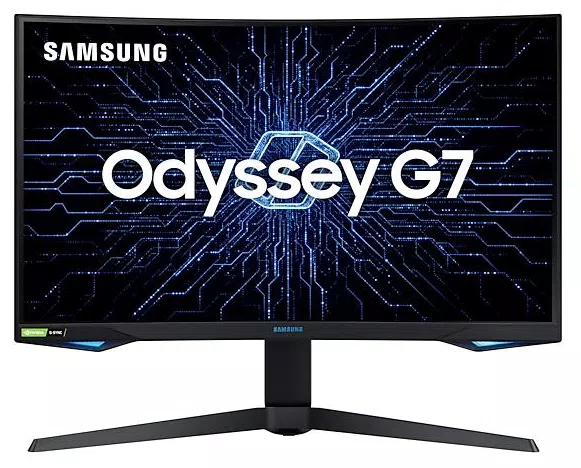 Monitor Gamer QLED 27 " Samsung Full HD Odyssey G7 LC27G75