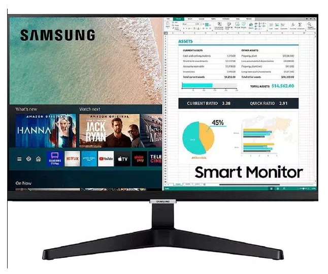 Monitor IPS 24 " Samsung Full HD Série M5 LS24AM506NLMZD