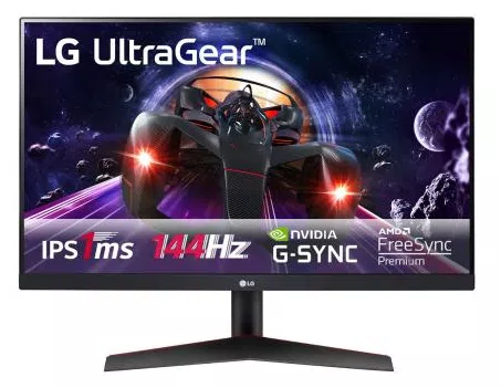 Monitor Gamer LED IPS 23,8 " LG Full HD 24GN600