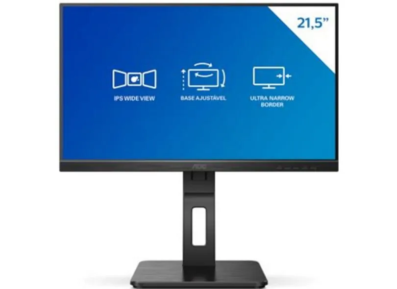 Monitor LED IPS 21,5 " AOC Full HD 22P2ES