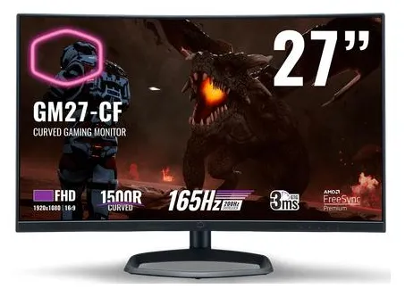 Monitor Gamer VA 27 " Cooler Master Full HD GM27-CF