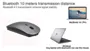 Mouse bluetooth recarregável wireless mouse para MacBook Pro, Bluetooth Wireless Mouse para Laptop PC Computer ()