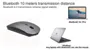 Mouse bluetooth recarregável wireless mouse para MacBook Pro, Bluetooth Wireless Mouse para Laptop PC Computer ()