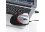 Mouse vertical com fio ergonômico óptico de 3 teclas para jogos mouse vertical para pc / laptop